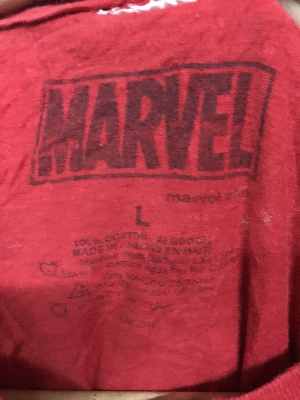 Marvel Comics Tshirt Short Sleeve Crewneck Big Logo Pullover Size US L / EU 52-54 / 3 - 4 Thumbnail