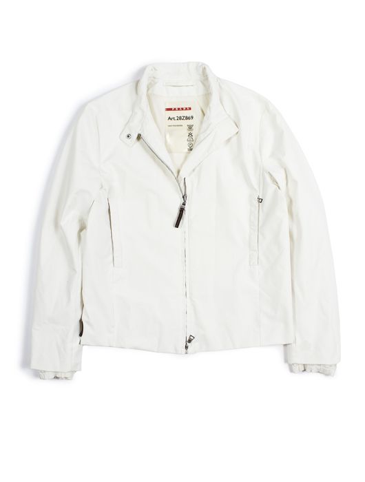 Vintage Ss’07 Prada windstopper white vintage jacket | Grailed