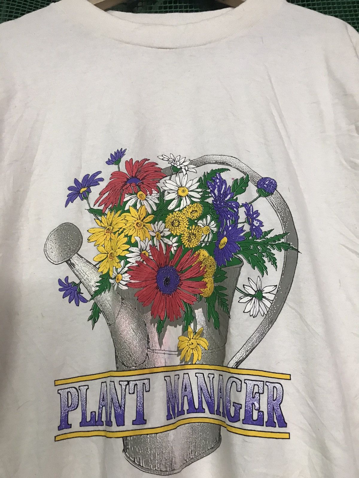 Vintage Vintage Plant Manager Tshirt Short Sleeve Size US XL / EU 56 / 4 - 3 Thumbnail