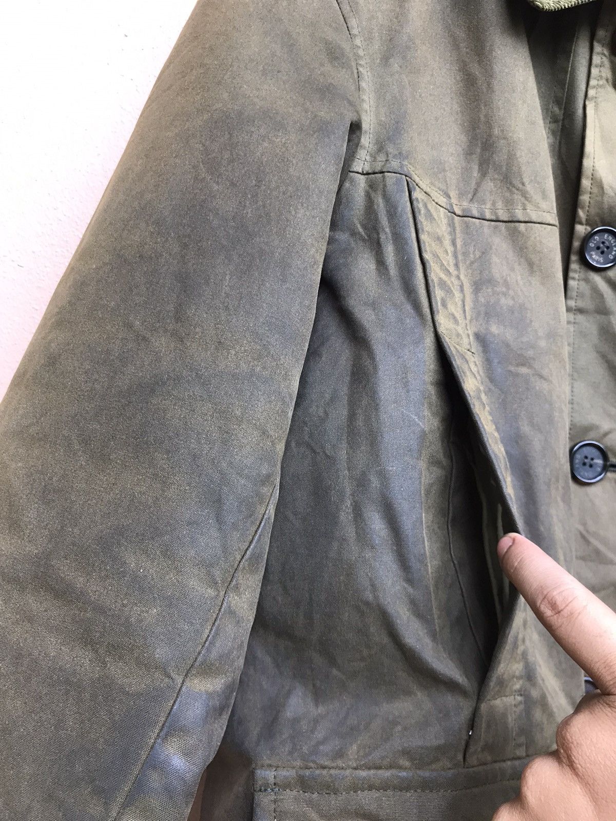 Other Made in Italy Old England Paris Waxed Jacket Size US M / EU 48-50 / 2 - 7 Thumbnail