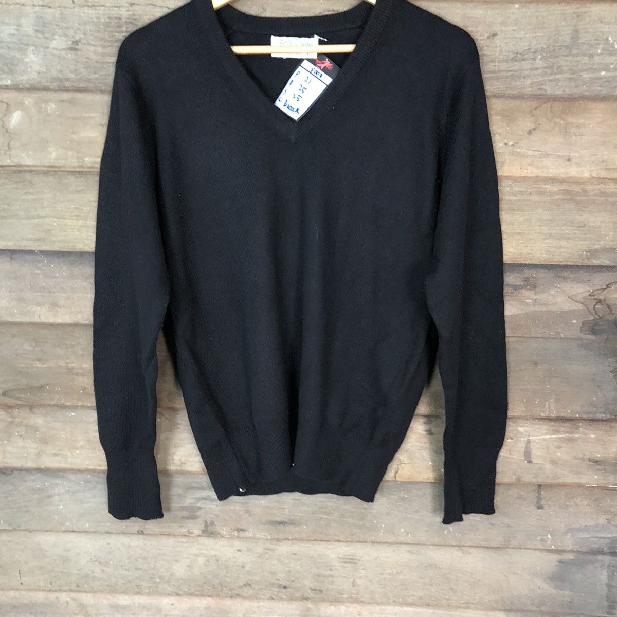 Ballantyne × Vintage Ballantyne Black Knitwear cardigan #5008 Size M / US 6-8 / IT 42-44 - 3 Thumbnail