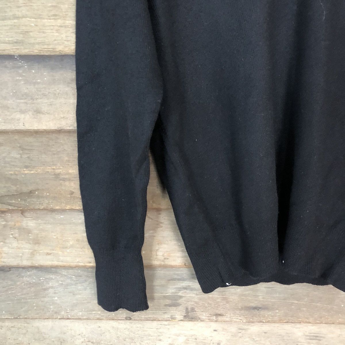 Ballantyne × Vintage Ballantyne Black Knitwear cardigan #5008 Size M / US 6-8 / IT 42-44 - 4 Thumbnail
