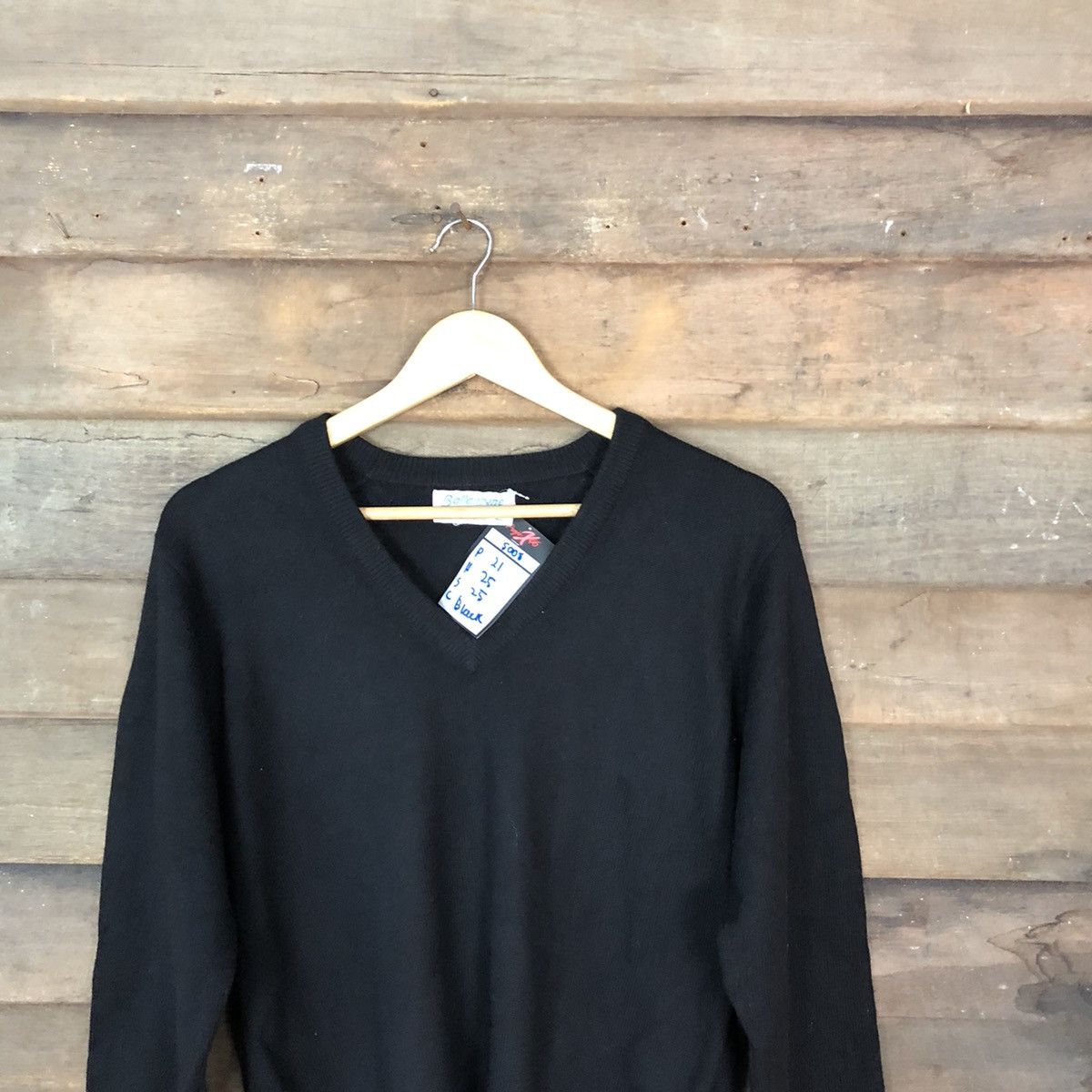 Ballantyne × Vintage Ballantyne Black Knitwear cardigan #5008 Size M / US 6-8 / IT 42-44 - 2 Thumbnail