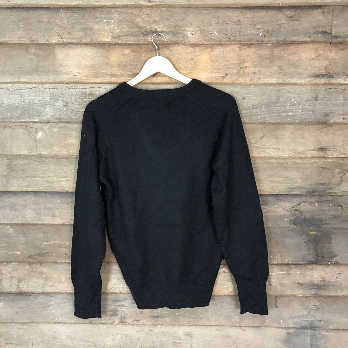 Ballantyne × Vintage Ballantyne Black Knitwear cardigan #5008 Size M / US 6-8 / IT 42-44 - 8 Thumbnail