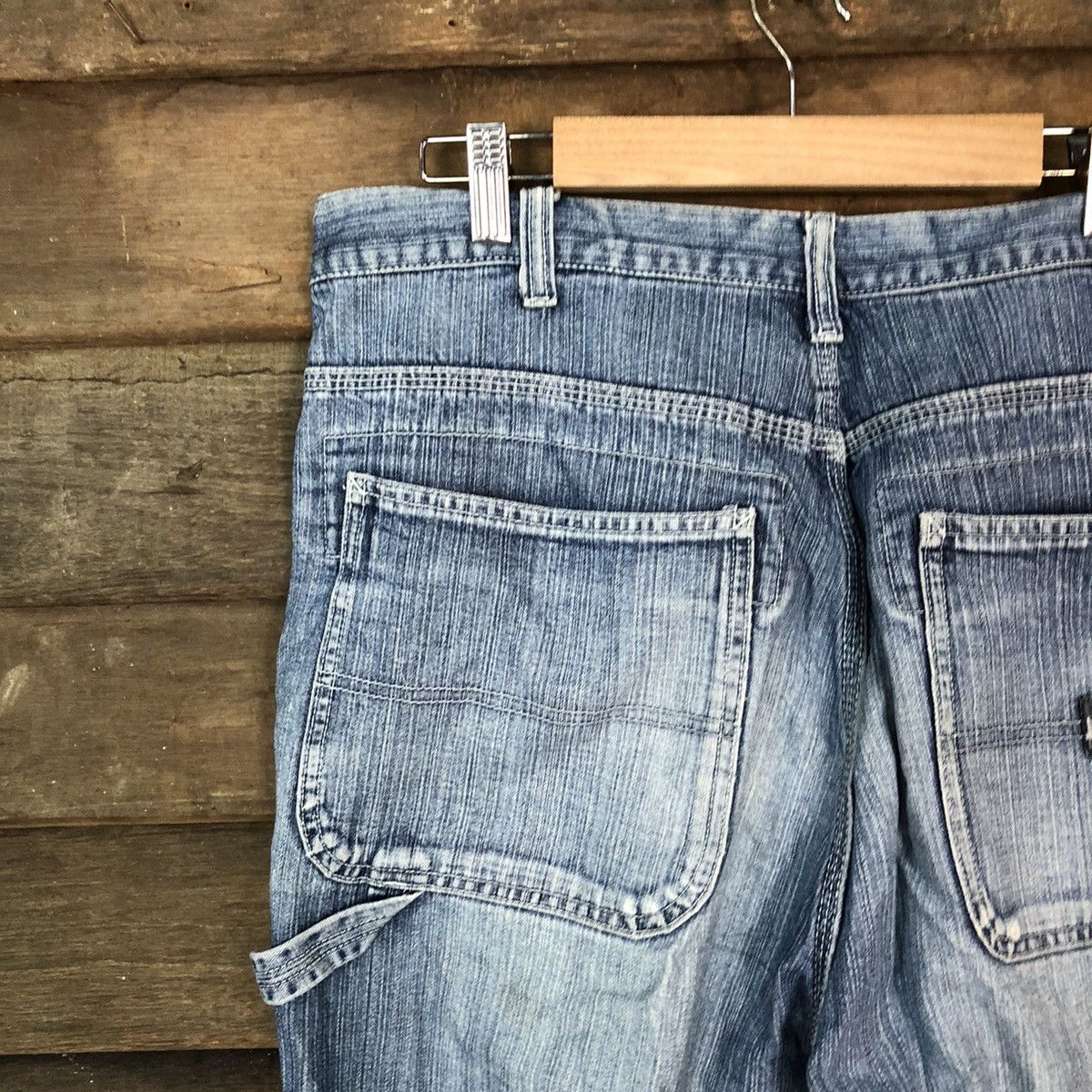 Oshkosh Osh Kosh Blue Distressed Denim Pants #5082 Size US 34 / EU 50 - 4 Thumbnail
