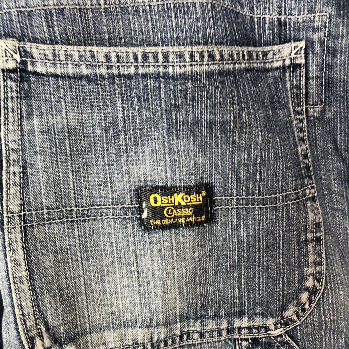 Oshkosh Osh Kosh Blue Distressed Denim Pants #5082 Size US 34 / EU 50 - 6 Thumbnail