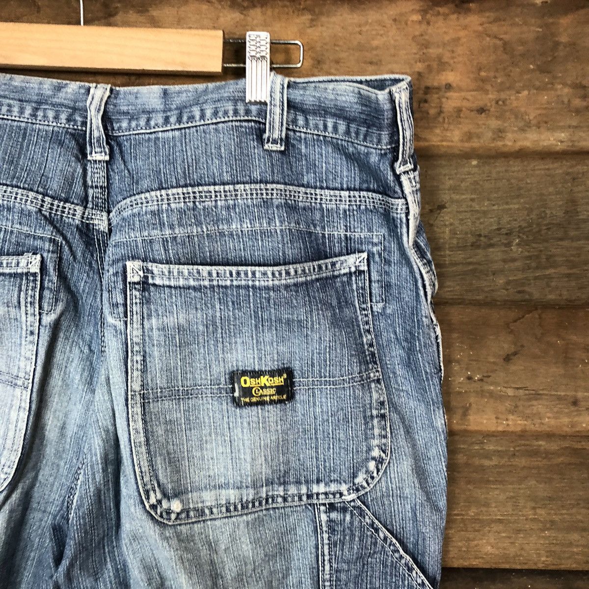 Oshkosh Osh Kosh Blue Distressed Denim Pants #5082 Size US 34 / EU 50 - 5 Thumbnail