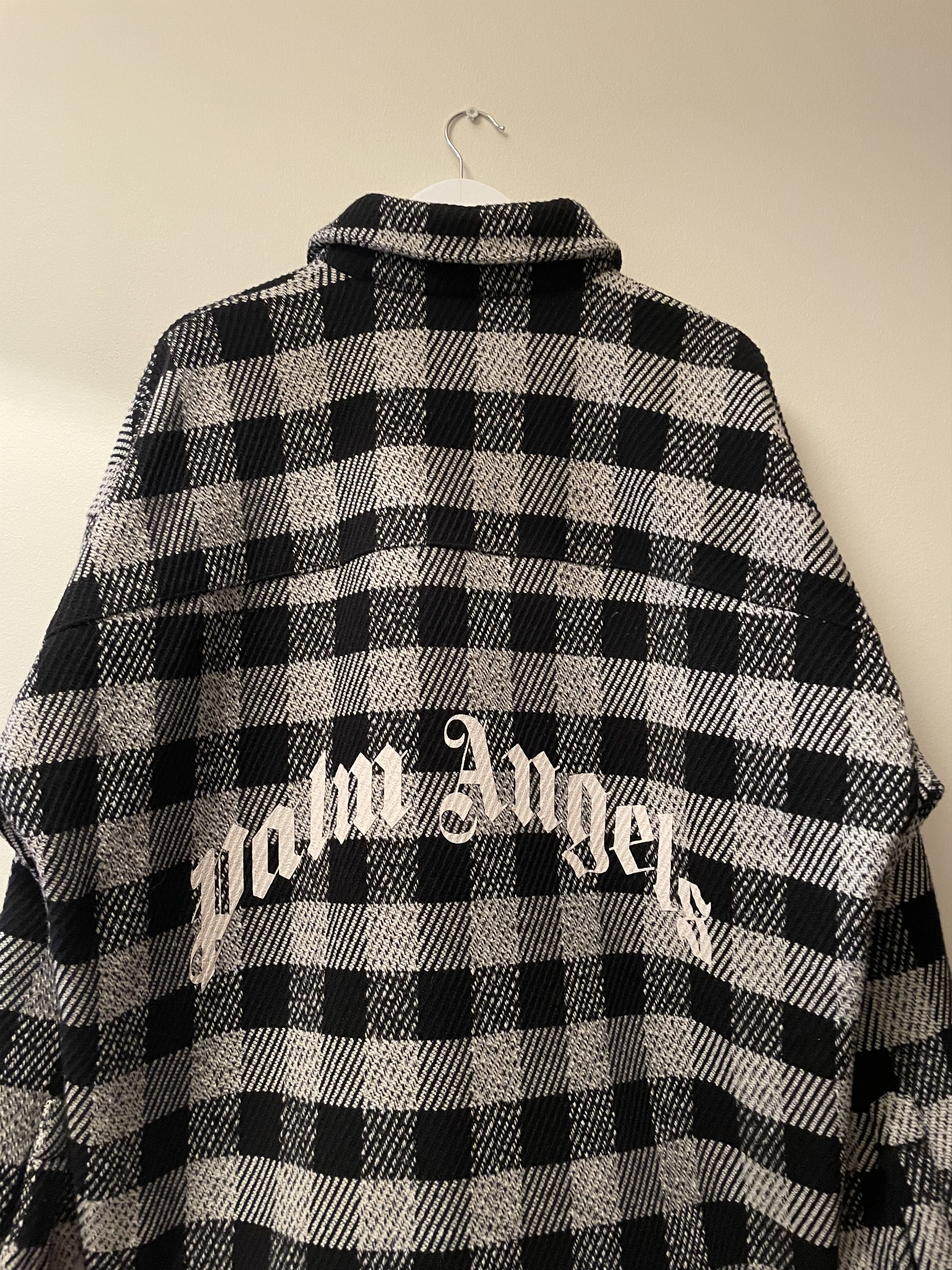 Palm Angels PALM ANGELS CURVED LOGO SHIRT Size US L / EU 52-54 / 3 - 2 Thumbnail