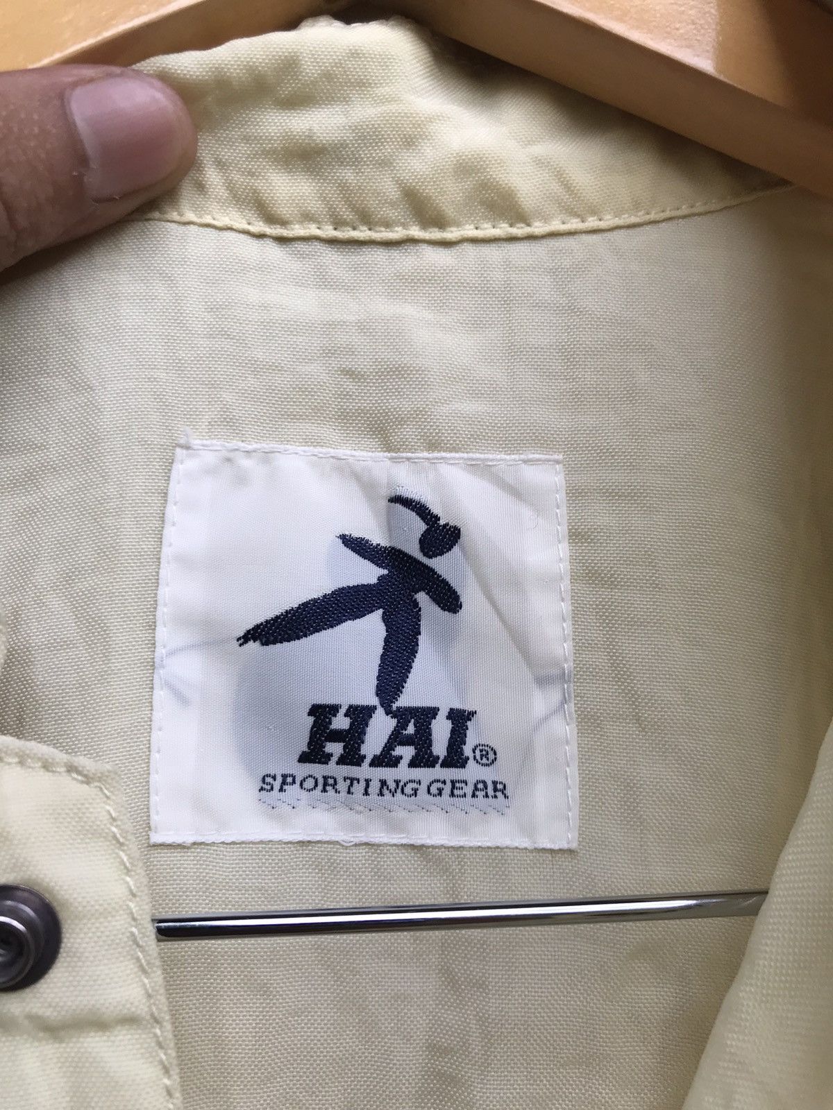 Issey Miyake Sporting Gear Hai Oversized Spell Out Big Logo Nylon Jacket Size US M / EU 48-50 / 2 - 6 Thumbnail