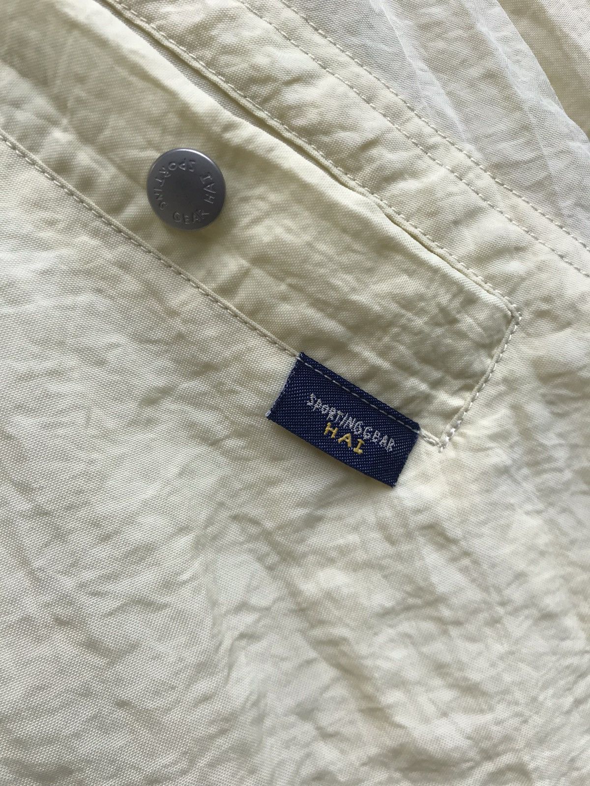Issey Miyake Sporting Gear Hai Oversized Spell Out Big Logo Nylon Jacket Size US M / EU 48-50 / 2 - 3 Thumbnail