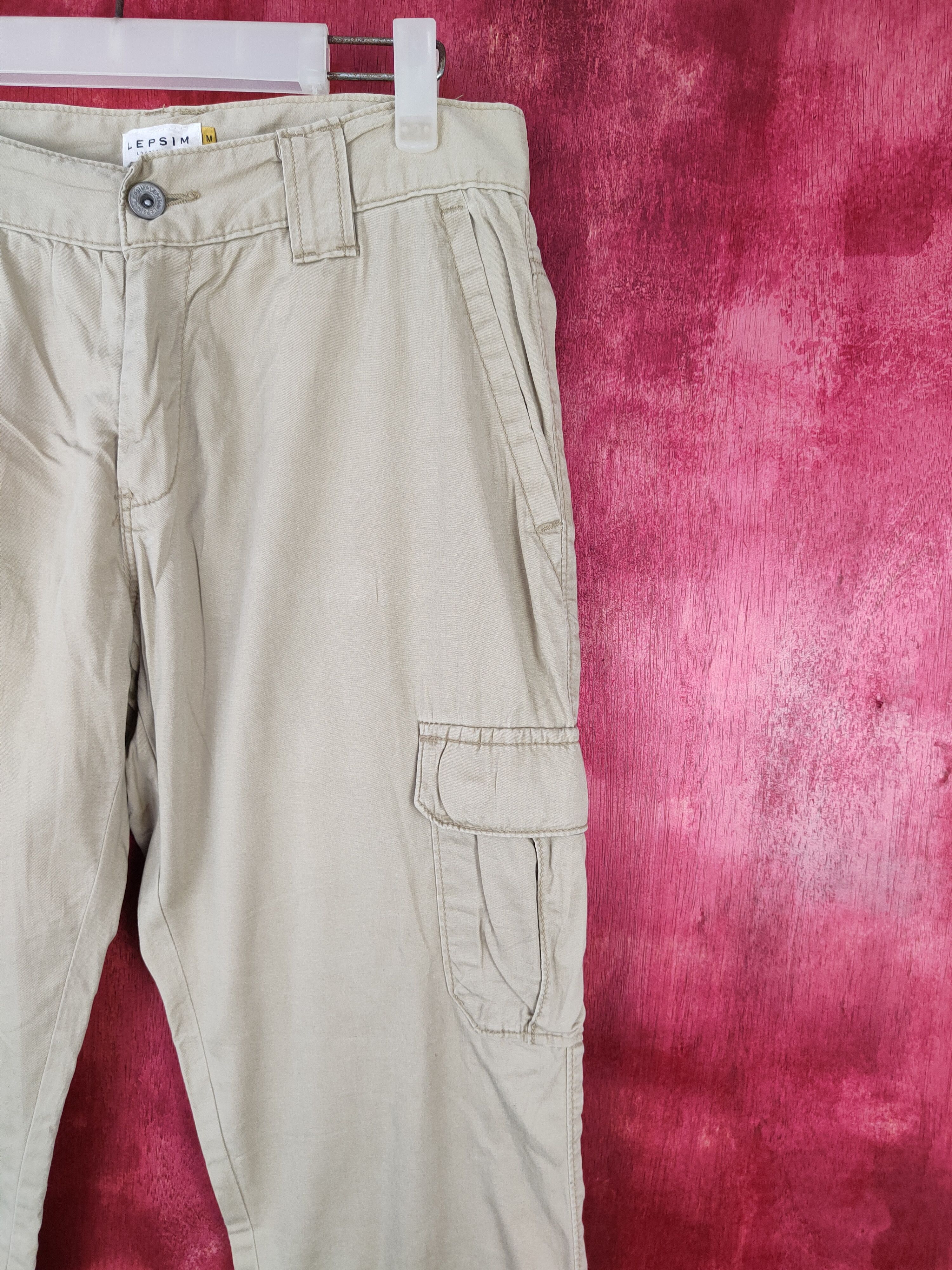 Japanese Brand × LOWRYS FARM Lepsim-Lowrys Farm Multi Pocket Tactical Cargo Pants #S493 Size US 30 / EU 46 - 5 Thumbnail