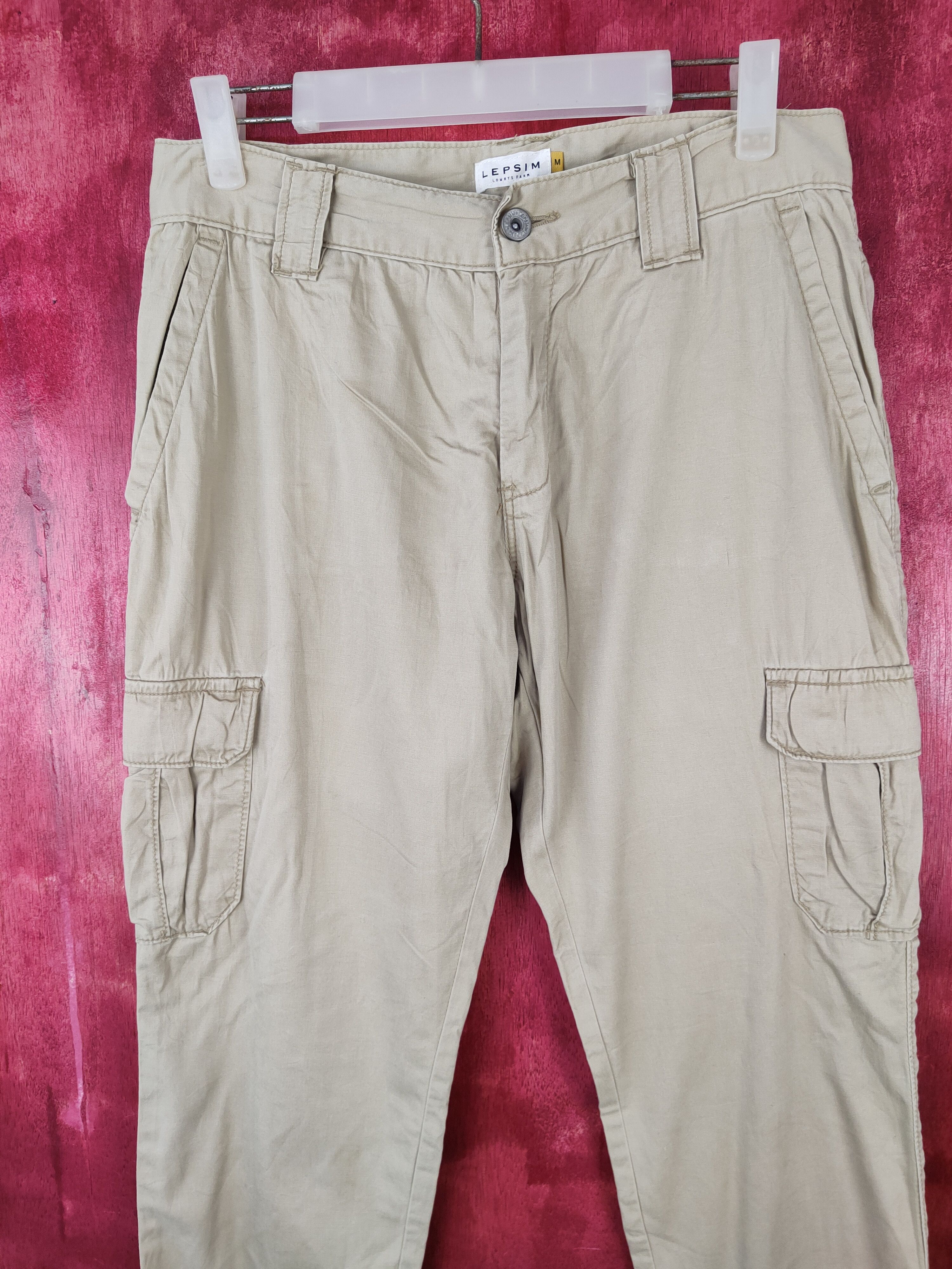 Japanese Brand × LOWRYS FARM Lepsim-Lowrys Farm Multi Pocket Tactical Cargo Pants #S493 Size US 30 / EU 46 - 2 Thumbnail