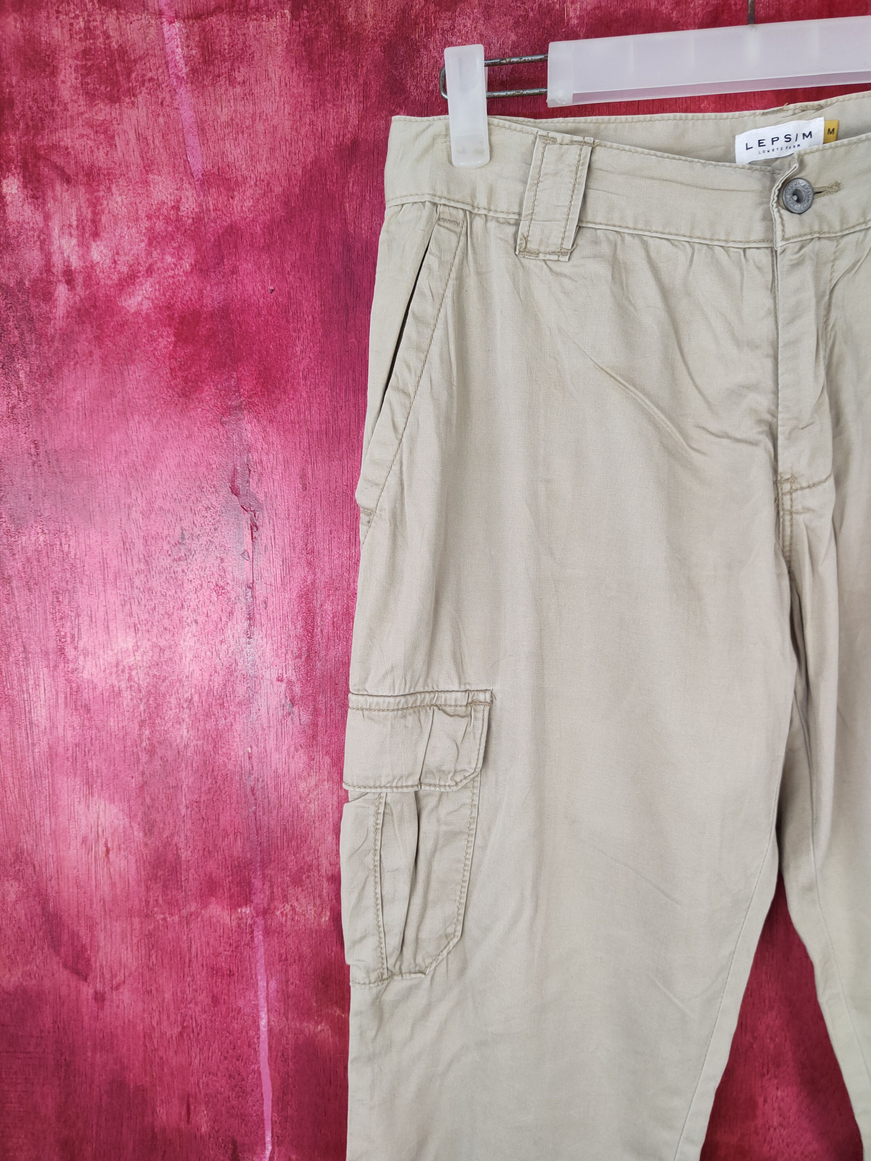 Japanese Brand × LOWRYS FARM Lepsim-Lowrys Farm Multi Pocket Tactical Cargo Pants #S493 Size US 30 / EU 46 - 3 Thumbnail
