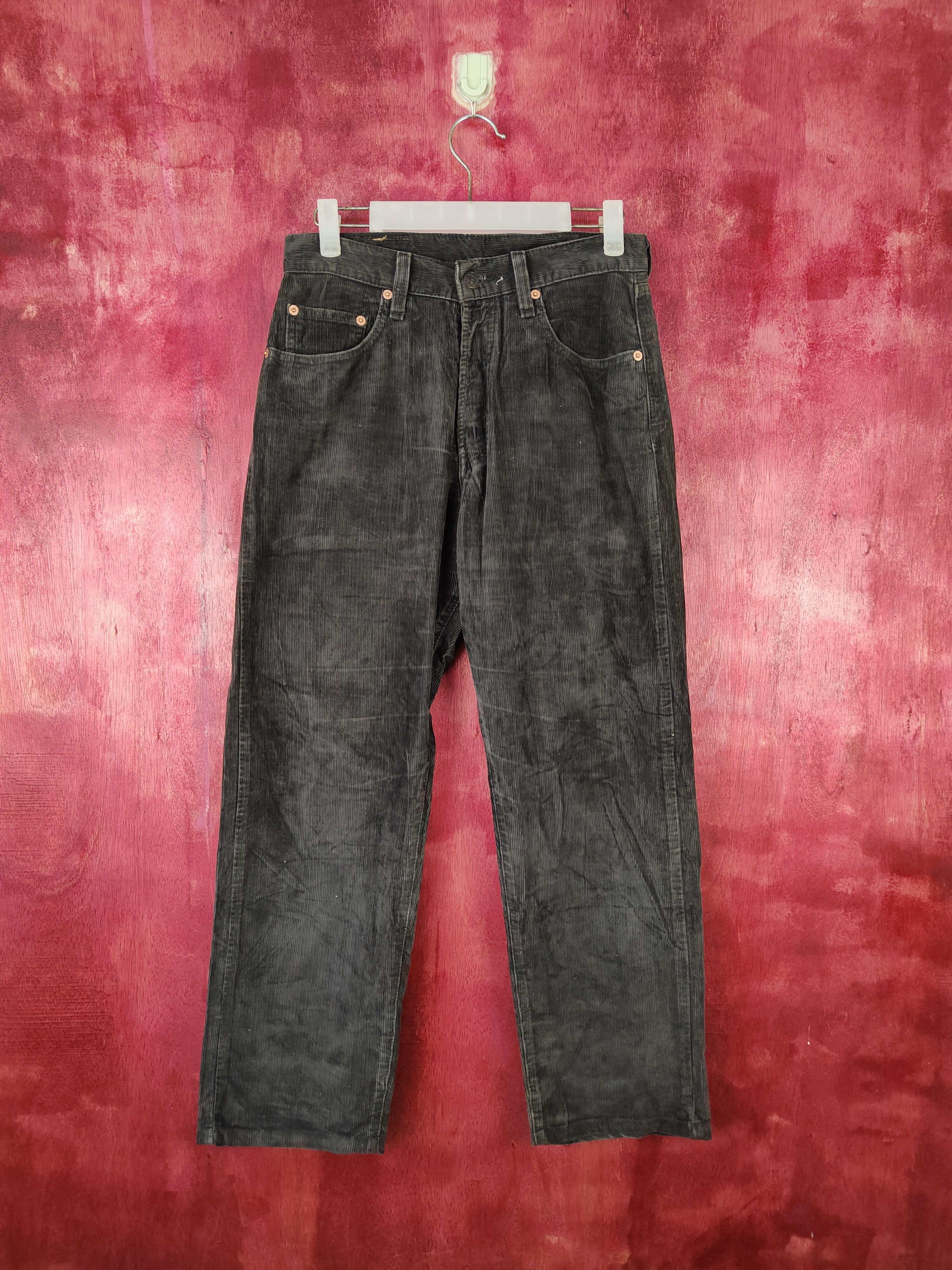Levi's Levi's Black corduroy worker Cargo Pants #491 Size US 28 / EU 44 - 1 Thumbnail