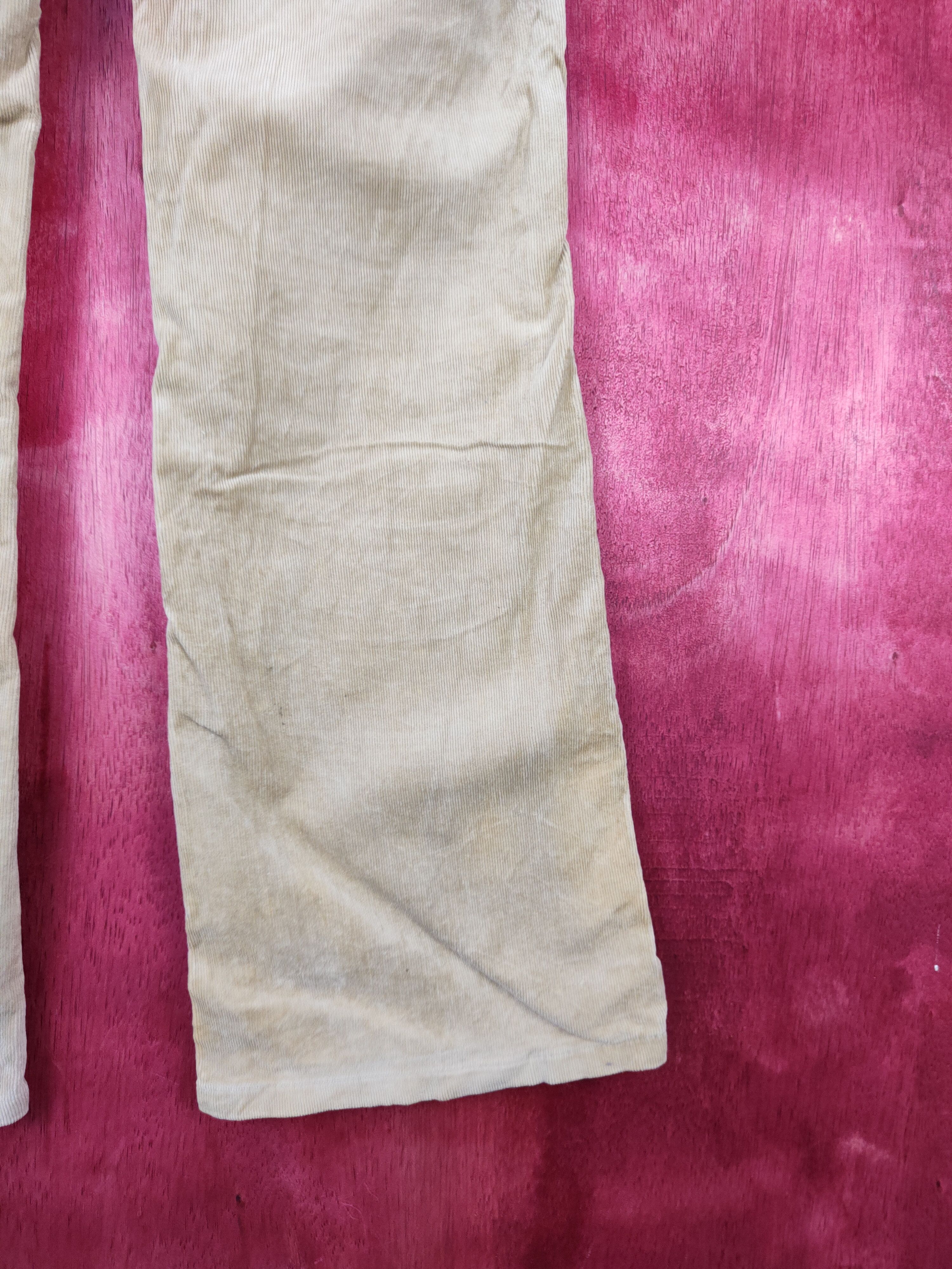 Japanese Brand Camel Road Light Brown corduroy Cargo bush Pants #S490 Size 29" - 11 Thumbnail