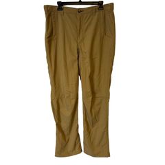 Orvis Cargo Pants Mens 42 Brown Outdoor Casual Lightweight Camp