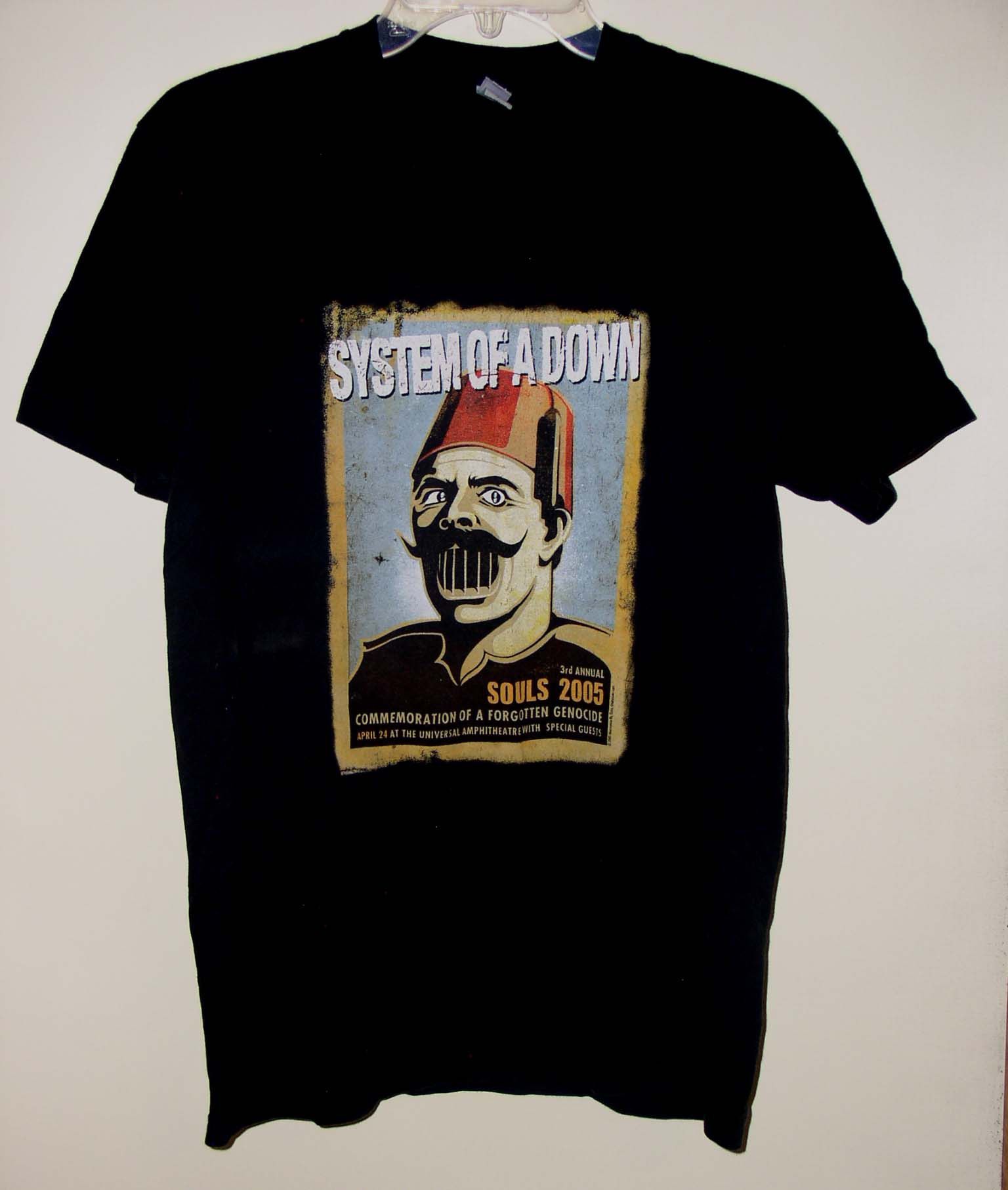 Band Tees System Of A Down Concert Shirt Souls 2005 L.A. Commemorative Size US L / EU 52-54 / 3 - 1 Thumbnail
