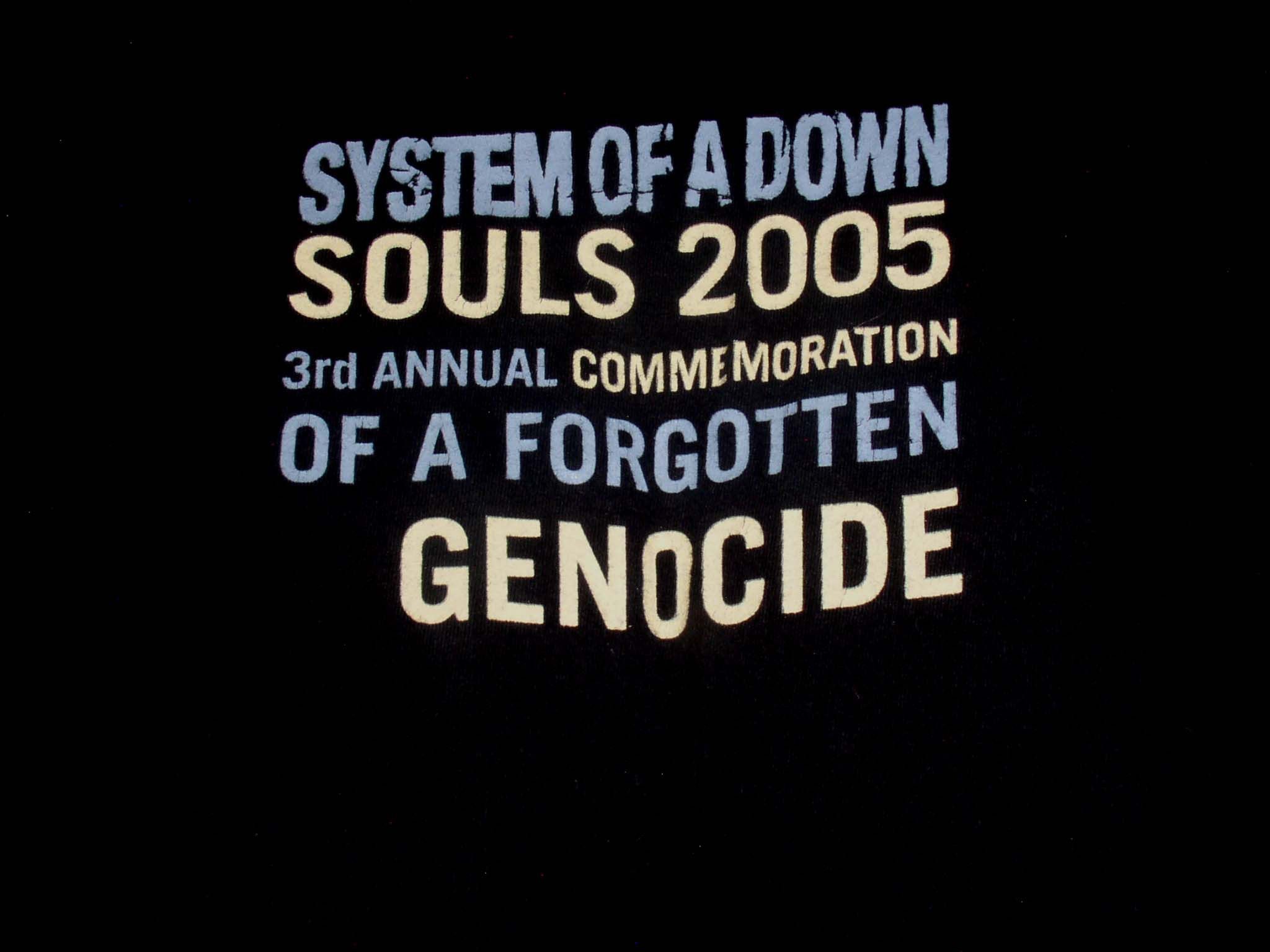Band Tees System Of A Down Concert Shirt Souls 2005 L.A. Commemorative Size US L / EU 52-54 / 3 - 4 Thumbnail
