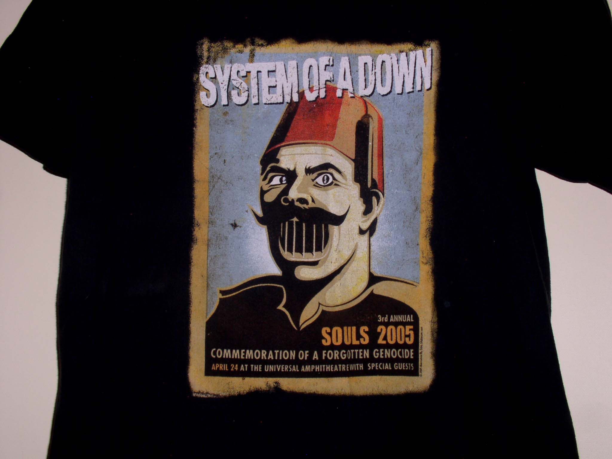 Band Tees System Of A Down Concert Shirt Souls 2005 L.A. Commemorative Size US L / EU 52-54 / 3 - 3 Thumbnail