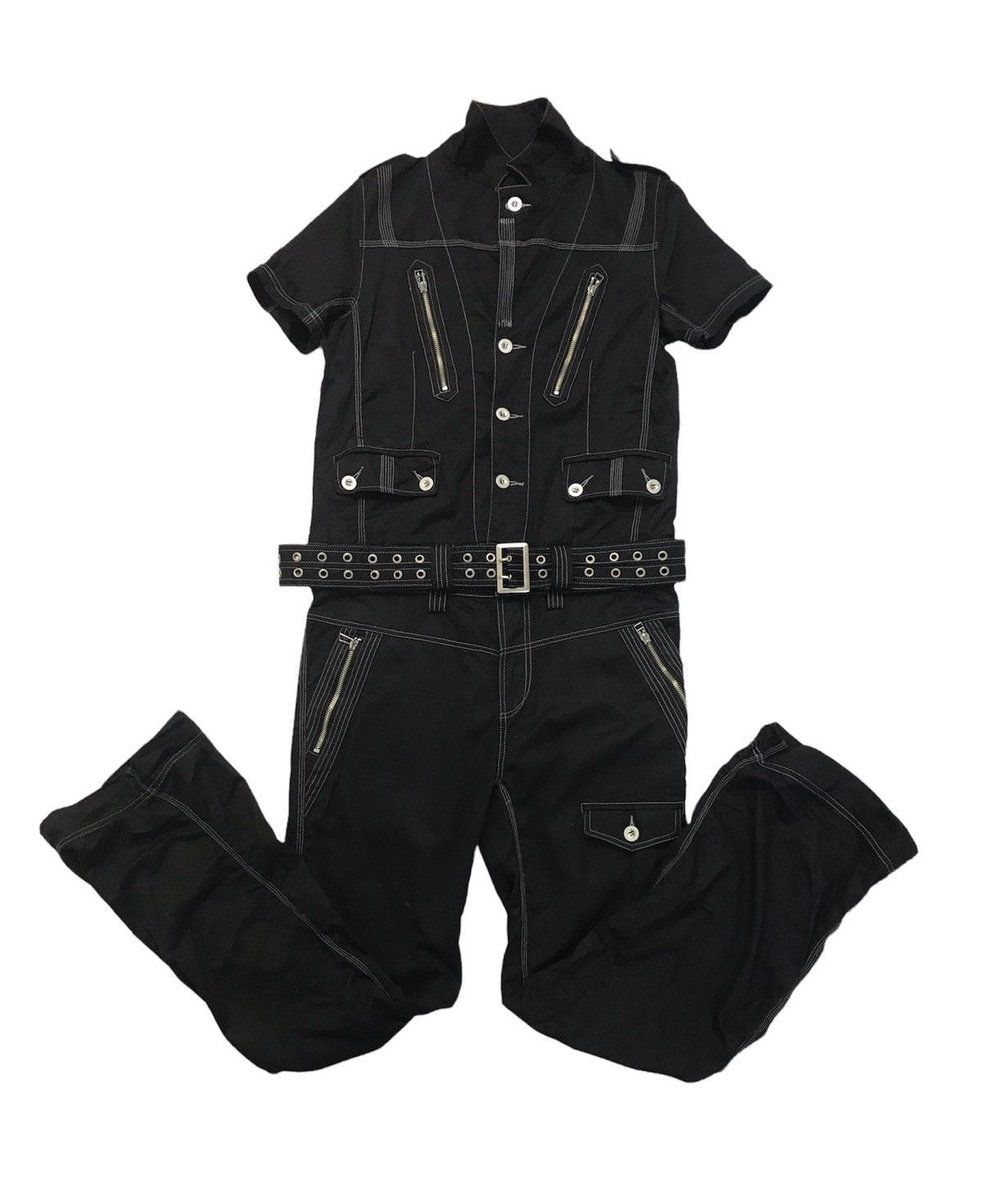 Hysteric Glamour × If Six Was Nine × Japanese Brand ALGONQUINS SEDiTIONARIES OVERALL CAN USE JACKET/PANT Size US 36 / EU 52 - 2 Thumbnail