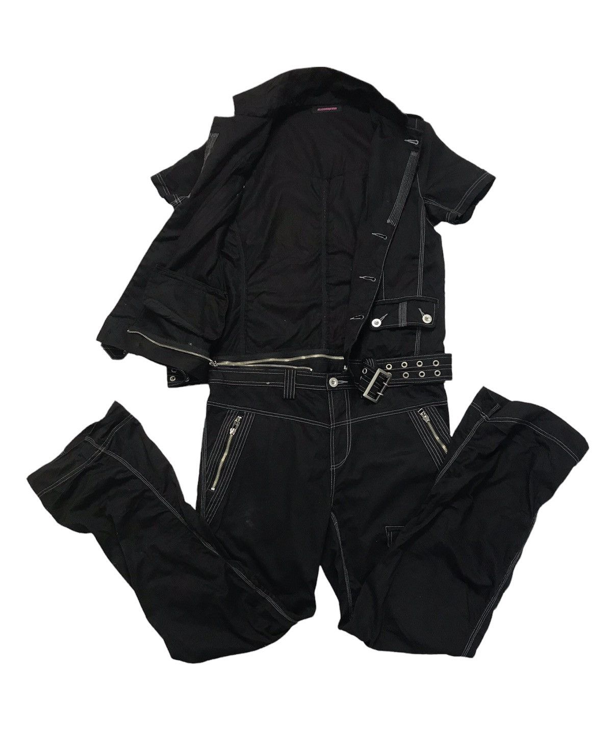 Hysteric Glamour × If Six Was Nine × Japanese Brand ALGONQUINS SEDiTIONARIES OVERALL CAN USE JACKET/PANT Size US 36 / EU 52 - 7 Thumbnail