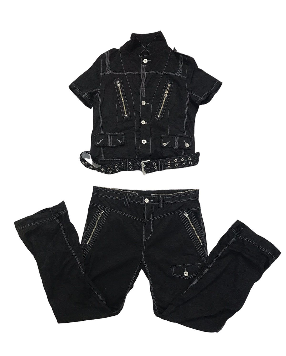 Hysteric Glamour × If Six Was Nine × Japanese Brand ALGONQUINS SEDiTIONARIES OVERALL CAN USE JACKET/PANT Size US 36 / EU 52 - 1 Thumbnail