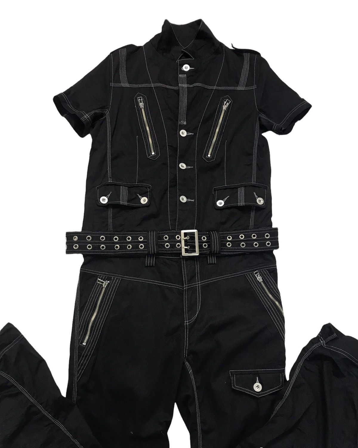 Hysteric Glamour × If Six Was Nine × Japanese Brand ALGONQUINS SEDiTIONARIES OVERALL CAN USE JACKET/PANT Size US 36 / EU 52 - 3 Thumbnail