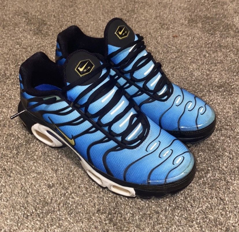 mens blue nike tns