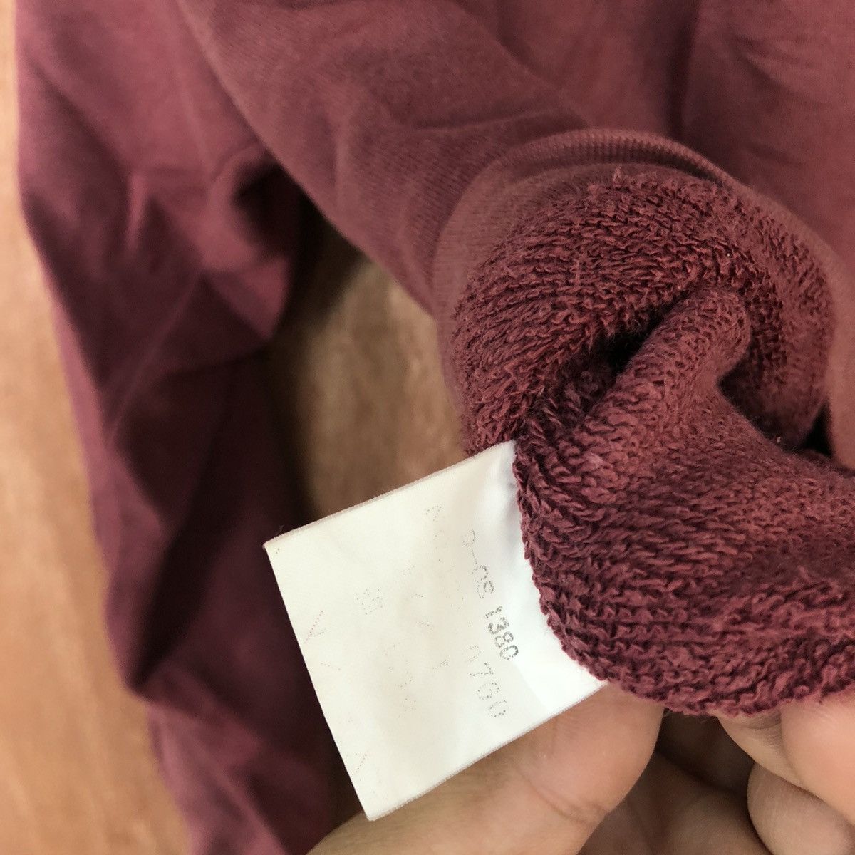Faded Glory Mr. Junko Koshino faded Maroon sweater hoodie #H325 Size US L / EU 52-54 / 3 - 5 Thumbnail