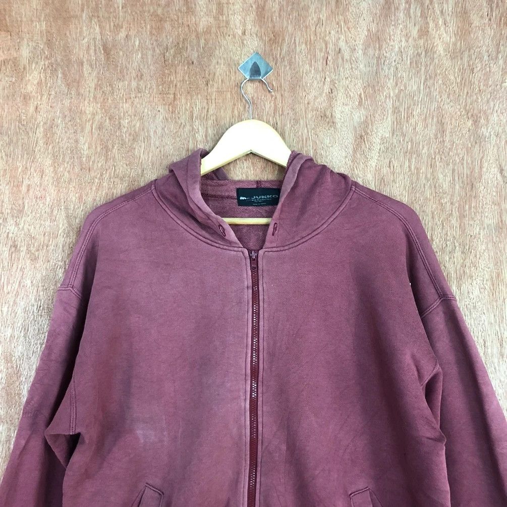 Faded Glory Mr. Junko Koshino faded Maroon sweater hoodie #H325 Size US L / EU 52-54 / 3 - 7 Thumbnail