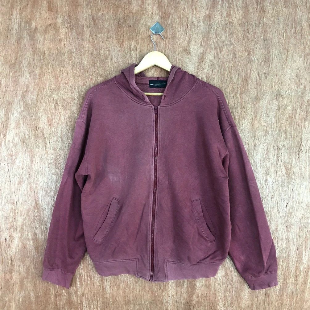 Faded Glory Mr. Junko Koshino faded Maroon sweater hoodie #H325 Size US L / EU 52-54 / 3 - 8 Thumbnail