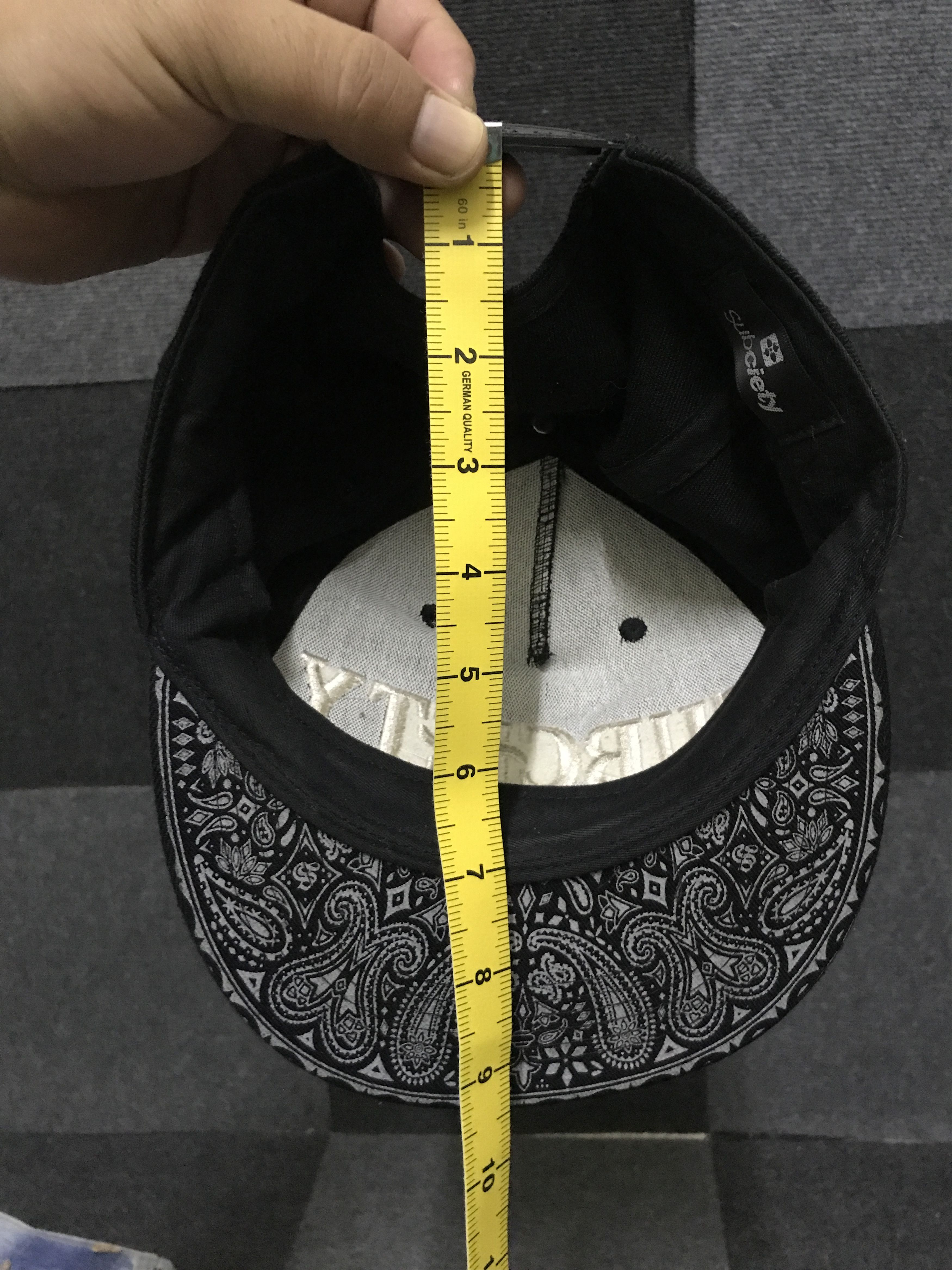 Japanese Brand BSC131 SUBCIETY Paisley Cap Size ONE SIZE - 10 Thumbnail