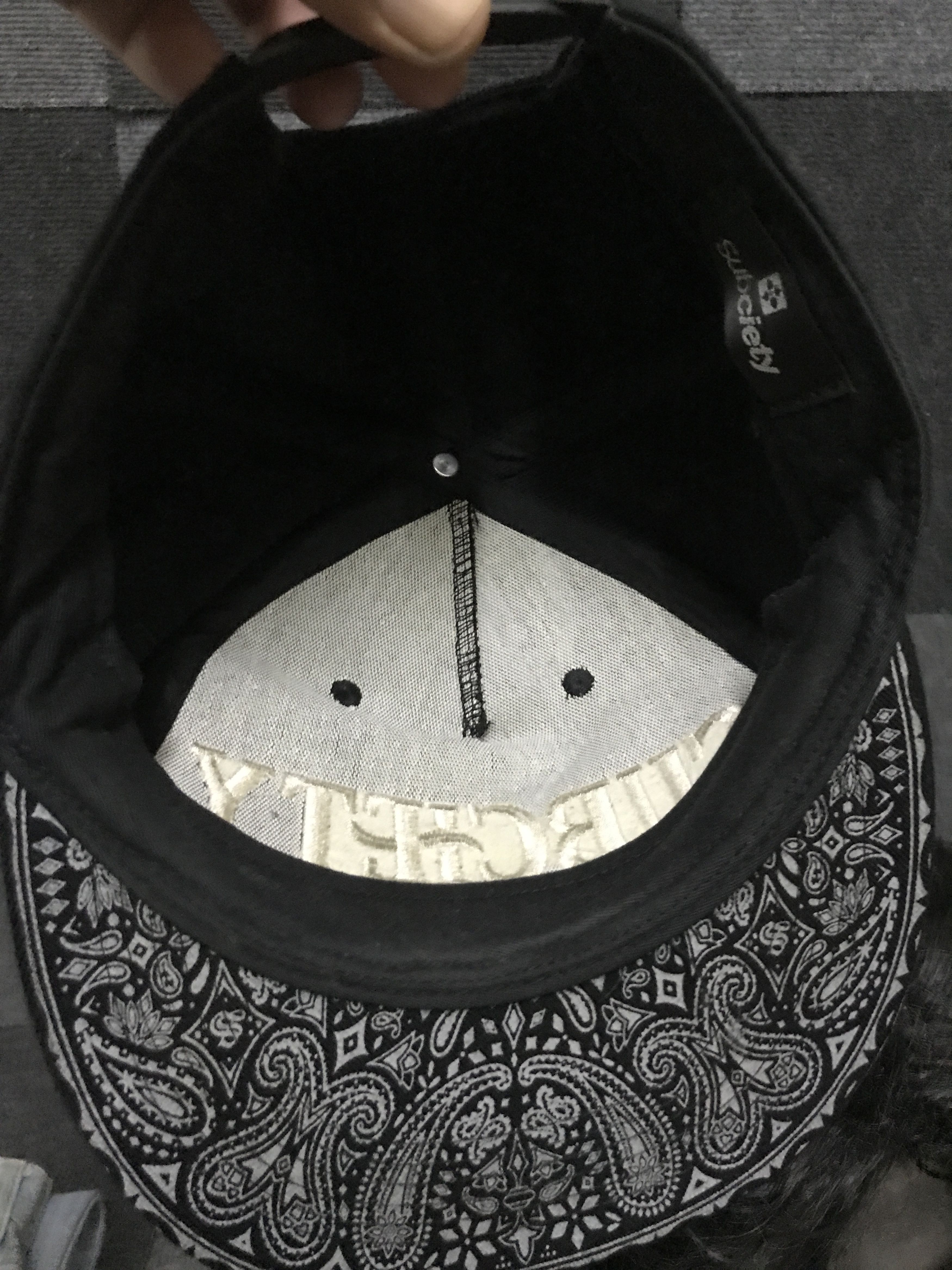 Japanese Brand BSC131 SUBCIETY Paisley Cap Size ONE SIZE - 8 Thumbnail