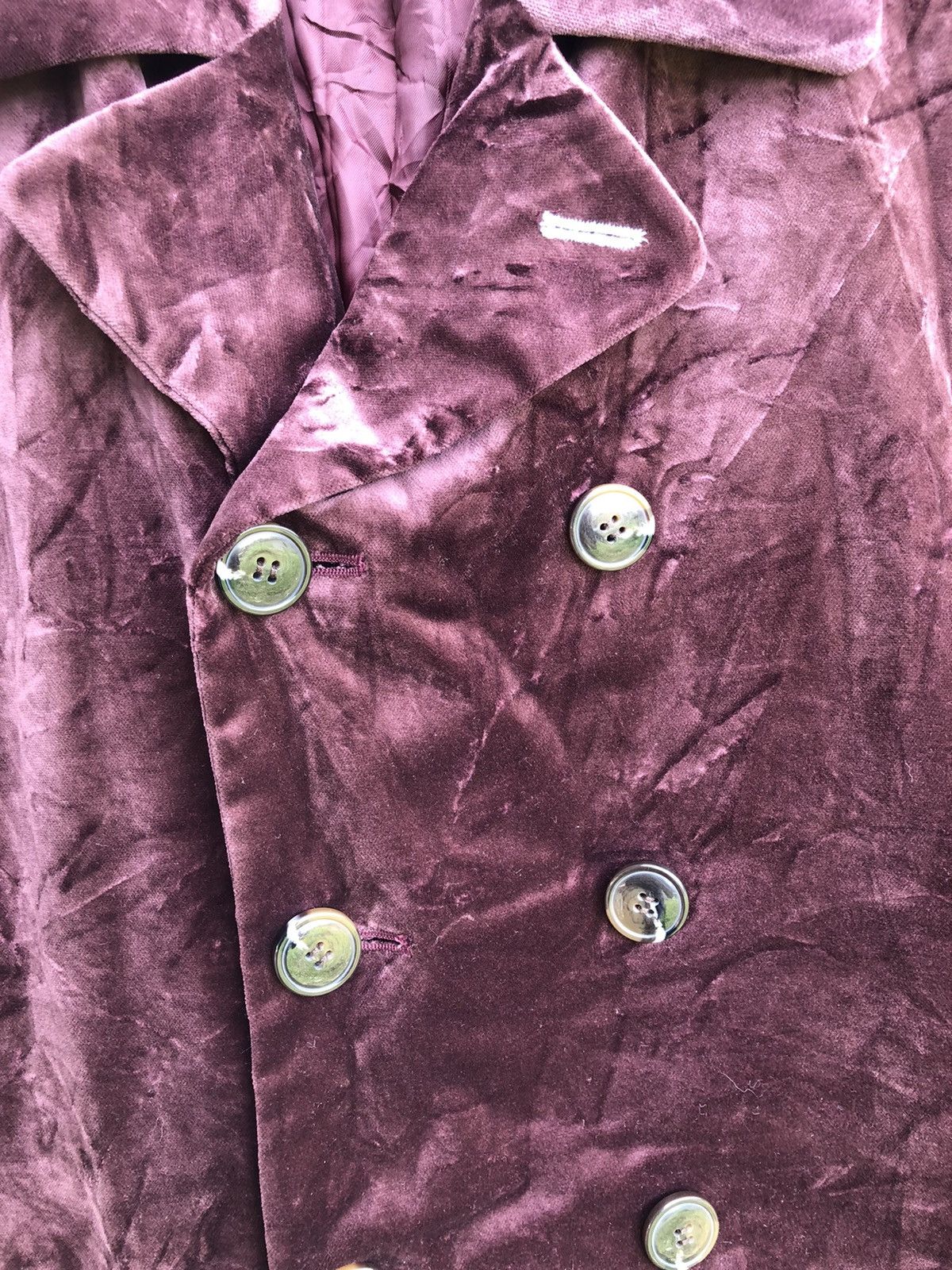 Japanese Brand × PPFM × Vintage Vintage PPFM Velvet Double Breasted Jacket Size US M / EU 48-50 / 2 - 3 Thumbnail