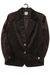 Vintage VTG 90s Celine Brown velour blazer Size US S / EU 44-46 / 1 - 1 Thumbnail