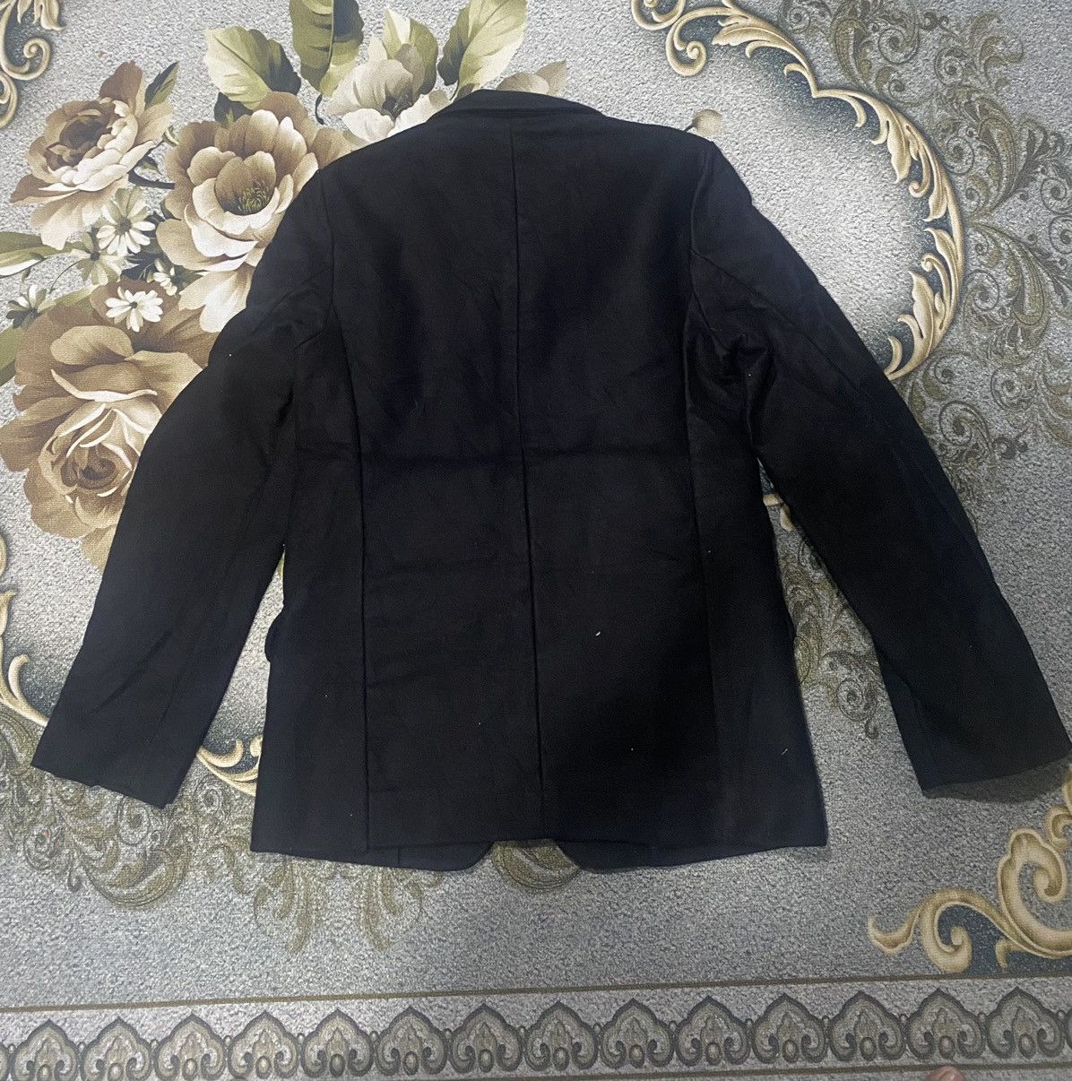 Frank Leder FRANK LEDER BLACK COTTON BLAZER XS Size 34S - 7 Thumbnail