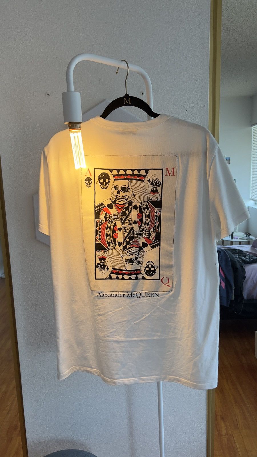 Alexander McQueen Alexander McQueen Skull and Card Shirt Size US XL / EU 56 / 4 - 1 Thumbnail