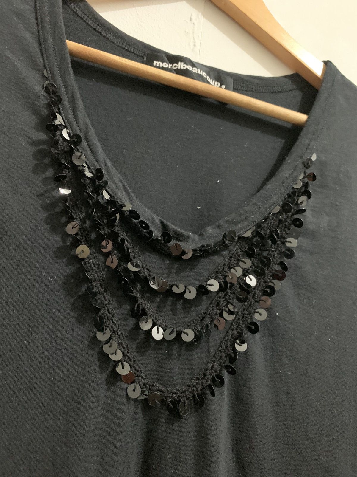 Issey Miyake × Japanese Brand × mercibeaucoup Mercibeoucoup V Neck Size S / US 4 / IT 40 - 4 Thumbnail