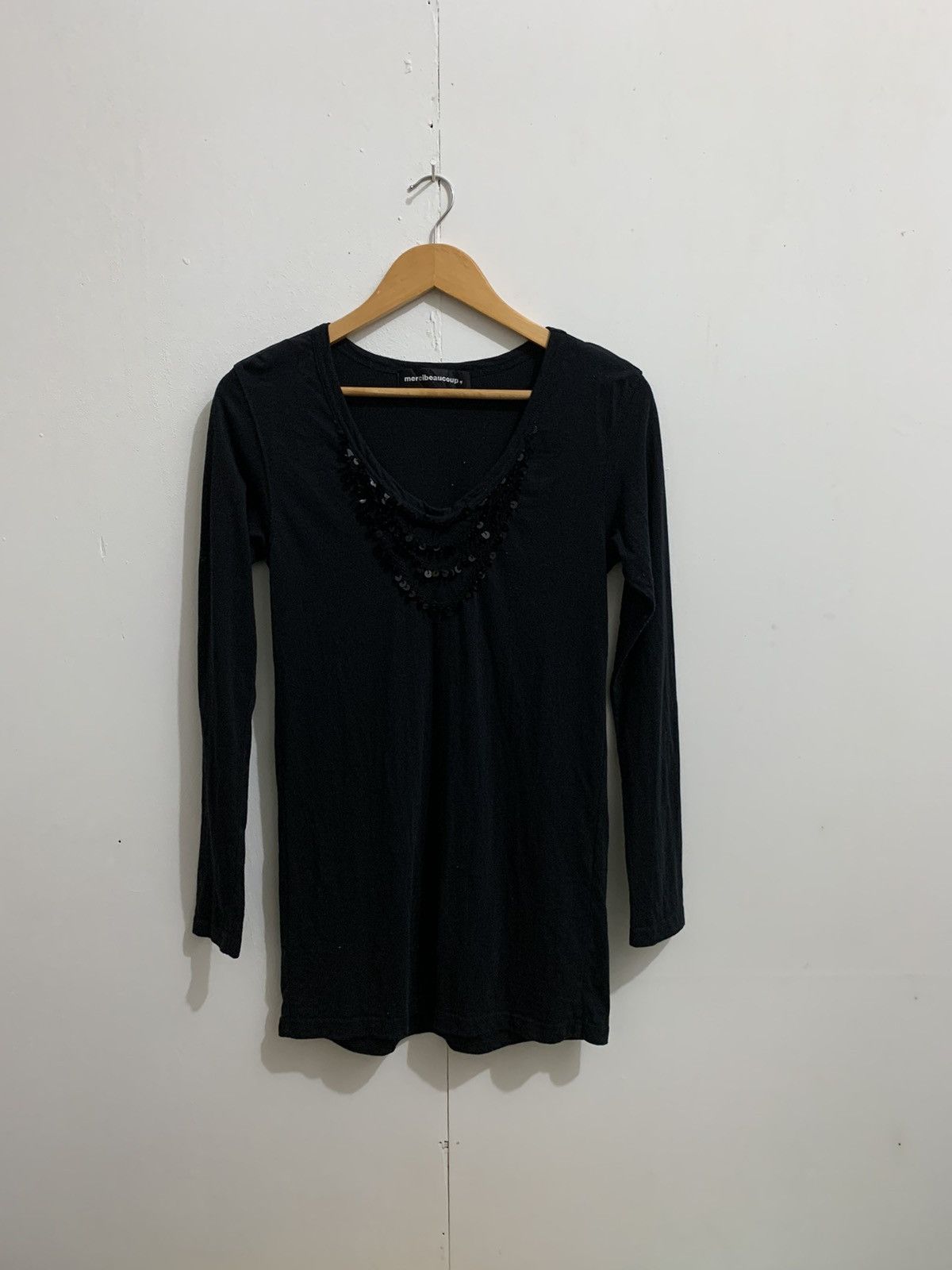 Issey Miyake × Japanese Brand × mercibeaucoup Mercibeoucoup V Neck Size S / US 4 / IT 40 - 2 Thumbnail