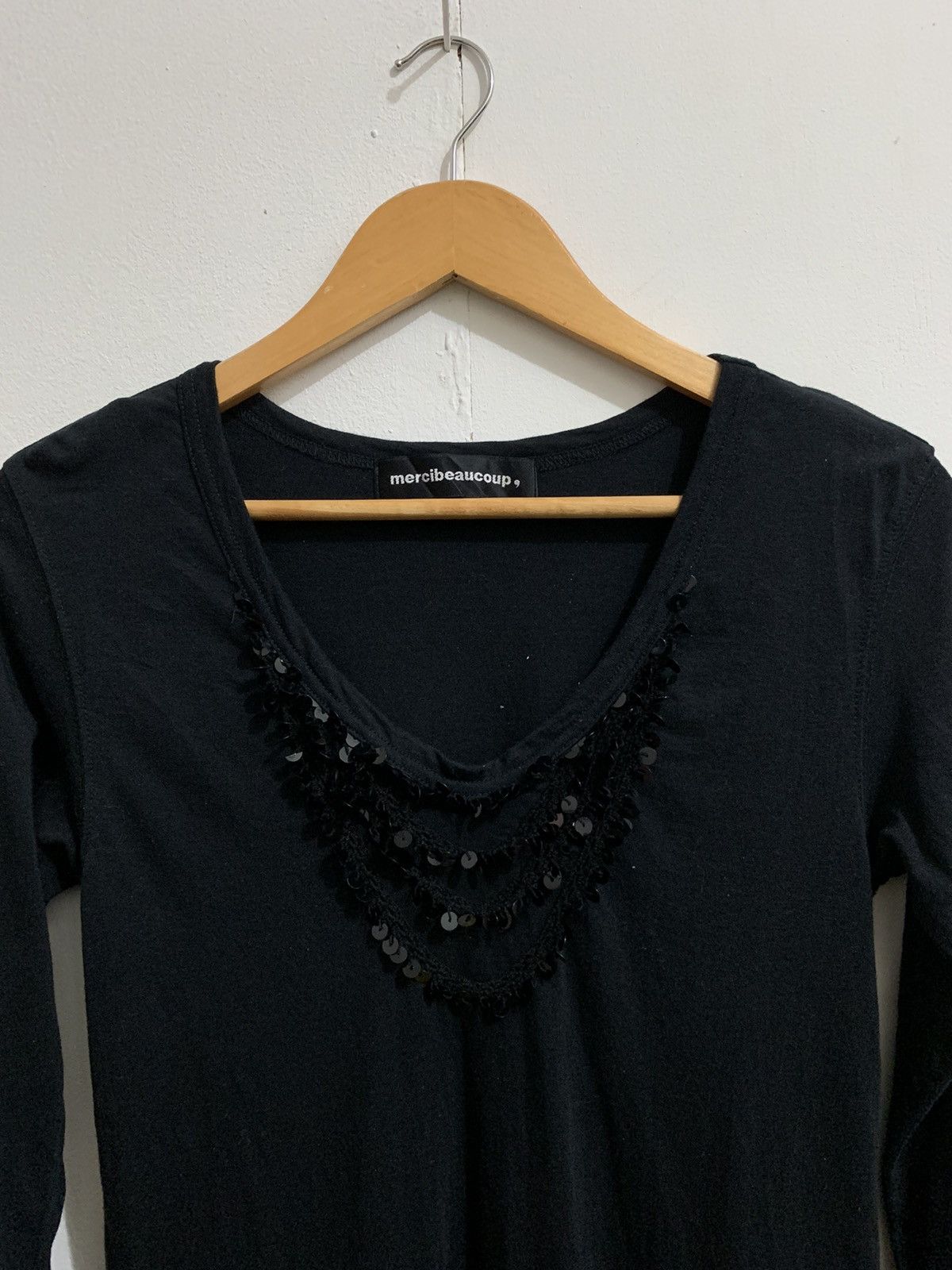 Issey Miyake × Japanese Brand × mercibeaucoup Mercibeoucoup V Neck Size S / US 4 / IT 40 - 1 Thumbnail