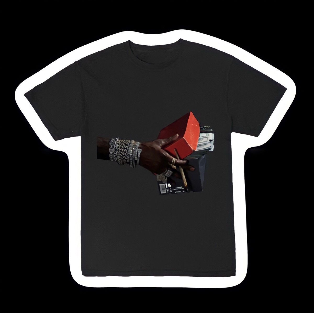 Rap Tees × Vintage 2 Chainz Dope Don’t Sell It Self Merch T-Shirt Size US L / EU 52-54 / 3 - 1 Preview