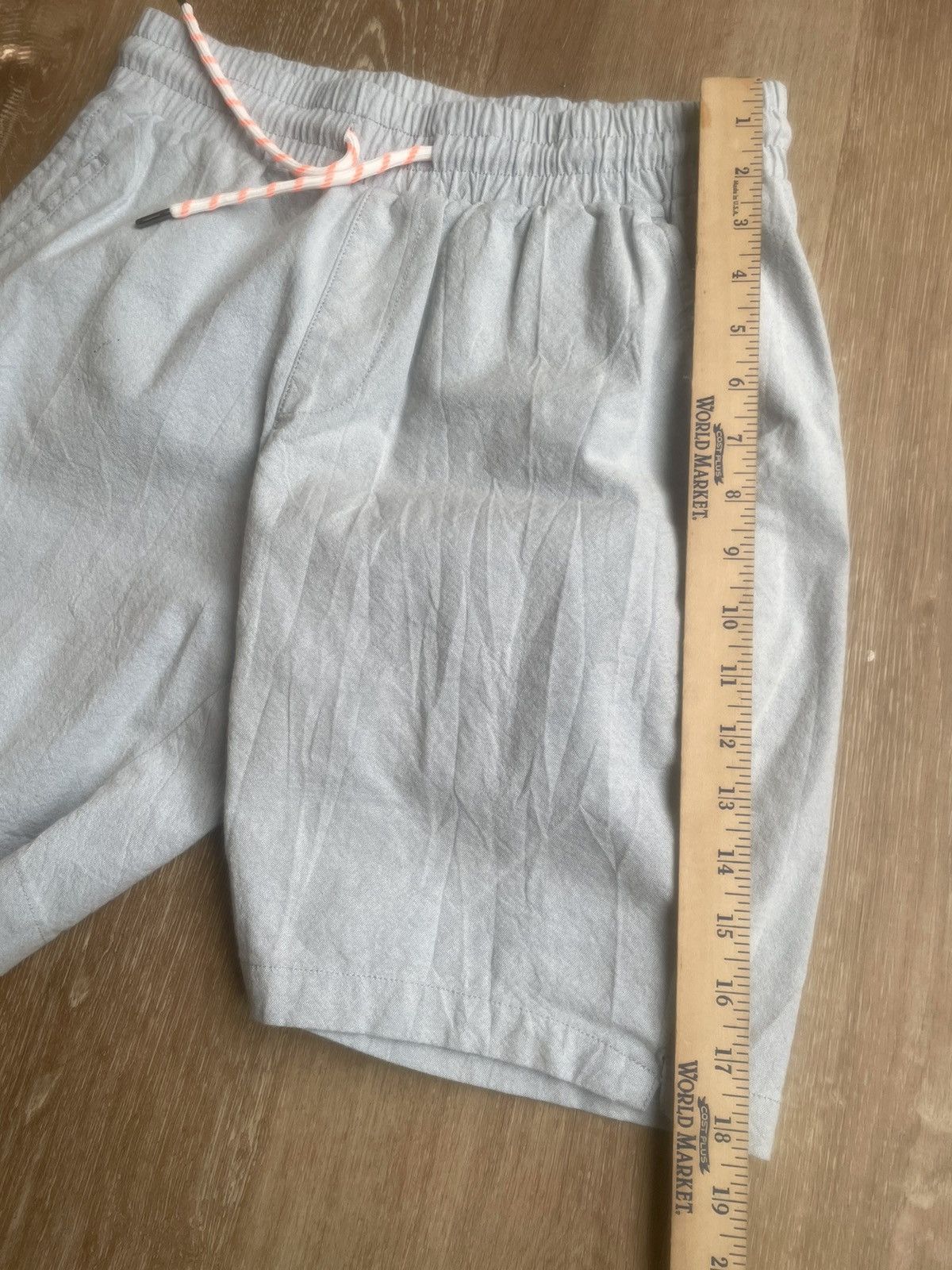 Other Cool Blue Drawstring Pocket Shorts Retreat Los Angeles Size US 29 - 12 Thumbnail