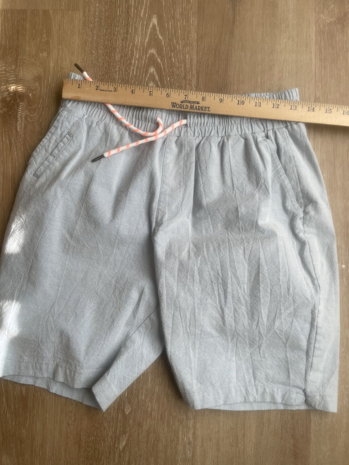 Other Cool Blue Drawstring Pocket Shorts Retreat Los Angeles Size US 29 - 10 Thumbnail