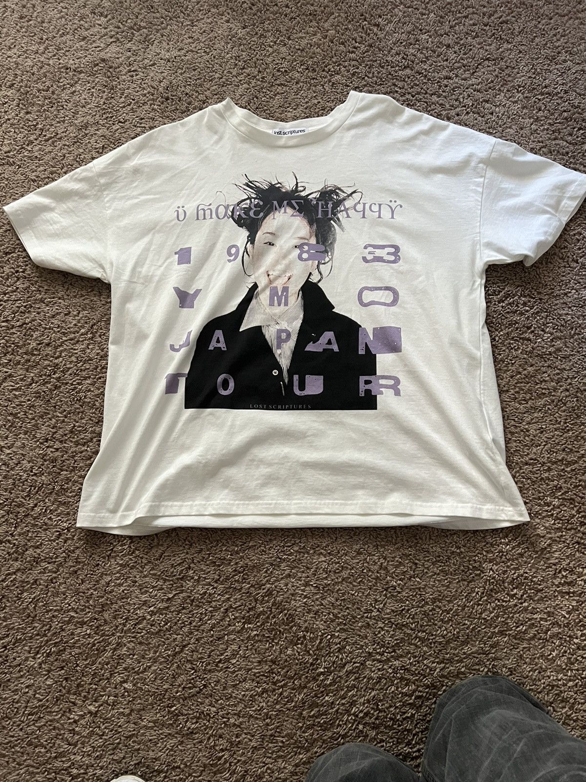 Vintage Lost scripture tour tee | Grailed