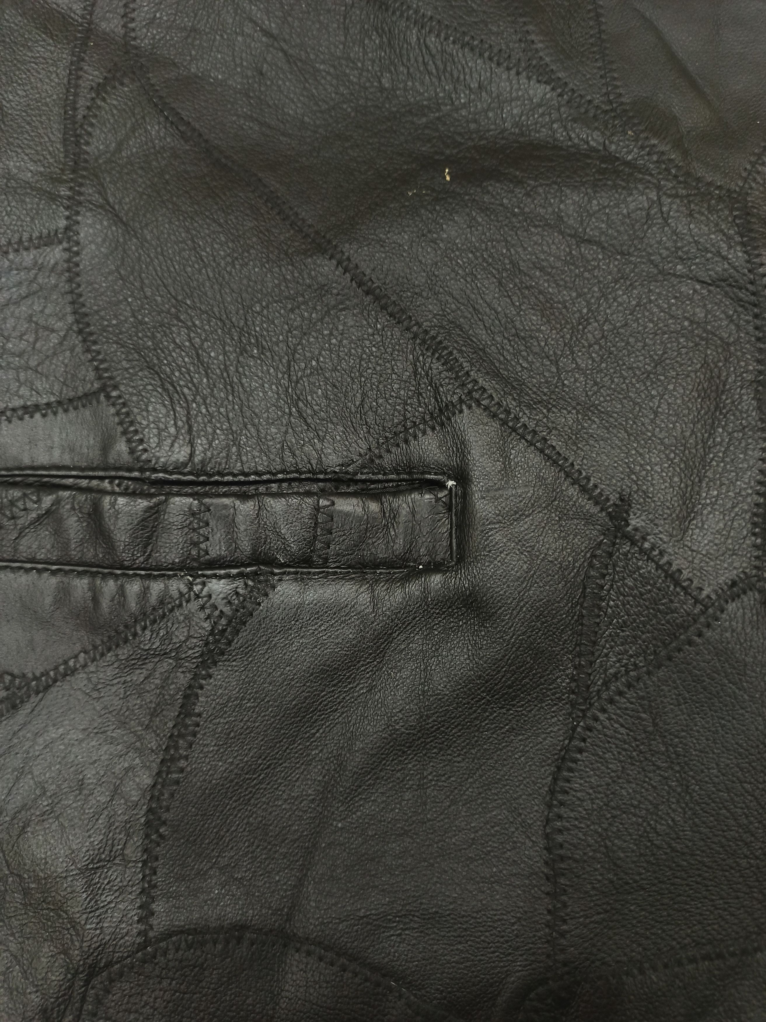 Leather × Vintage POW MIA U.S MARINES LEATHER VEST JACKET Size US M / EU 48-50 / 2 - 8 Thumbnail