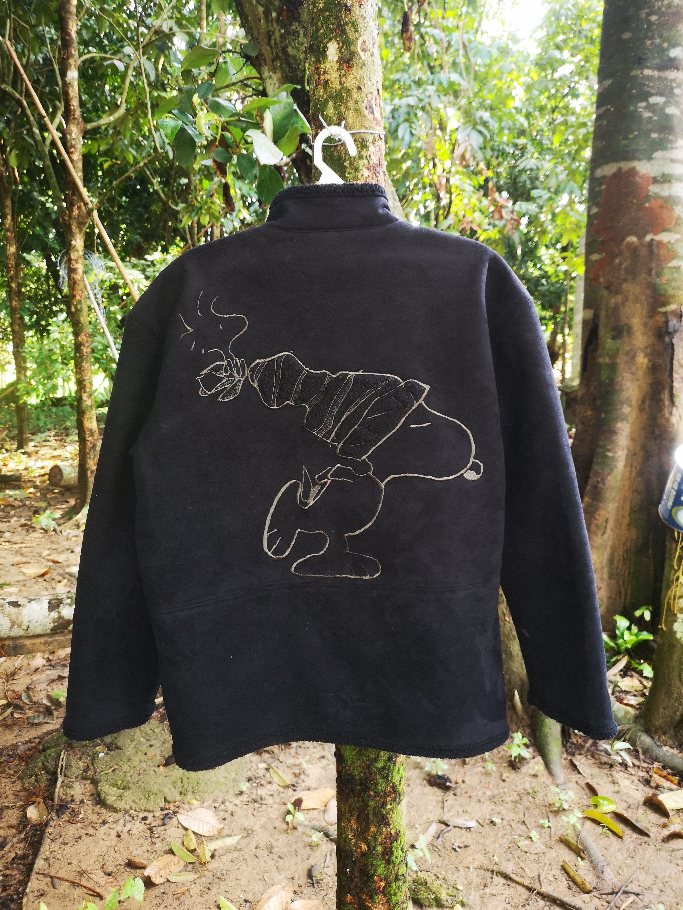 🔥Sherpa Fleece Jacket Greenclub x Peanuts