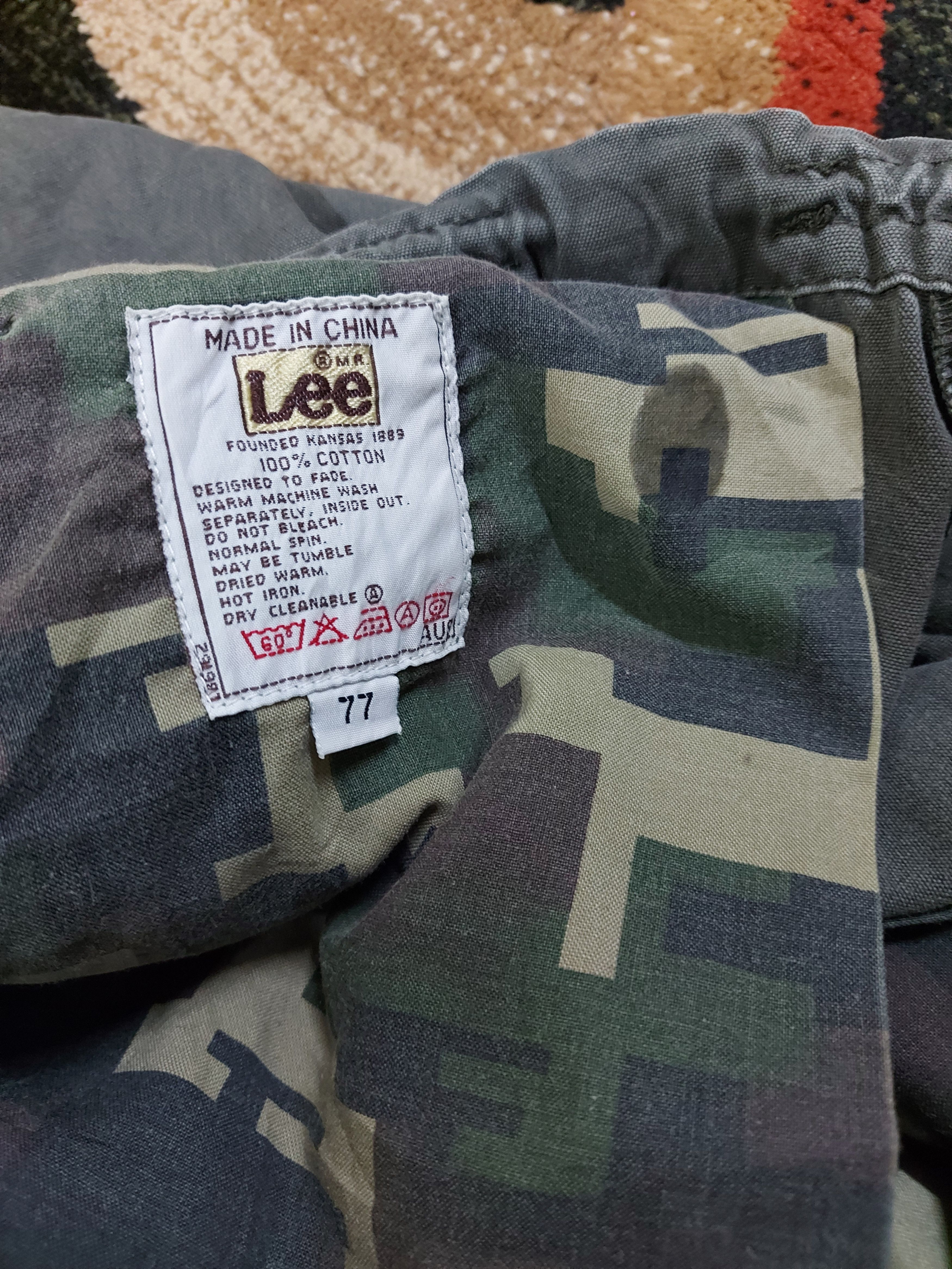 Lee (J193) LEE CORP - military style parachute pant Size US 31 - 16 Thumbnail