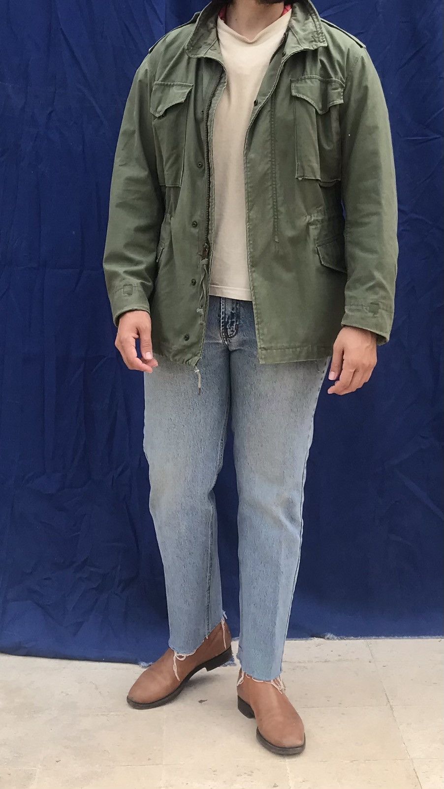 Other ALPHA INDUSTRIES GENUINE ANTIQUE ISSUE Size US L / EU 52-54 / 3 - 4 Thumbnail