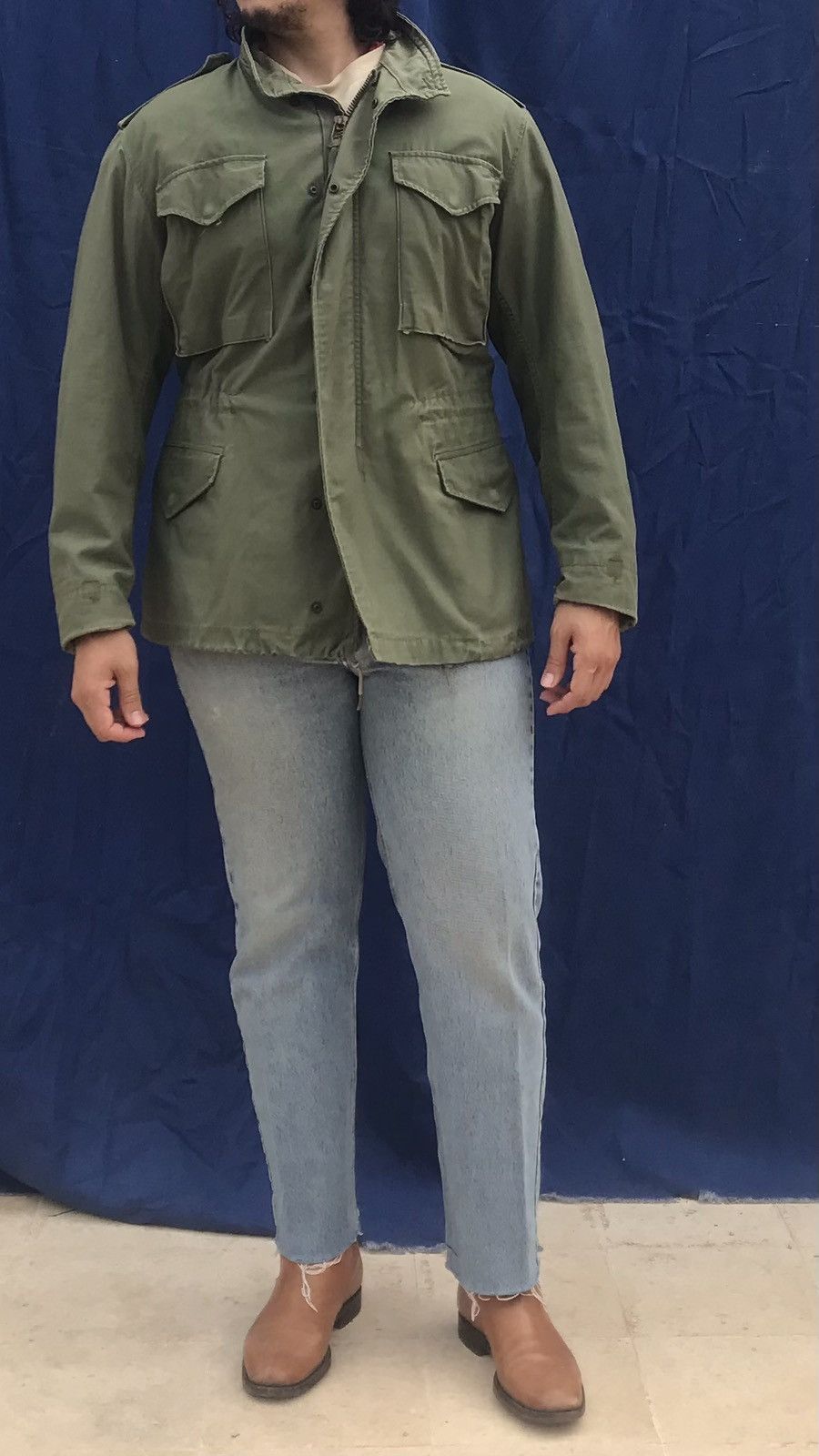 Other ALPHA INDUSTRIES GENUINE ANTIQUE ISSUE Size US L / EU 52-54 / 3 - 3 Thumbnail