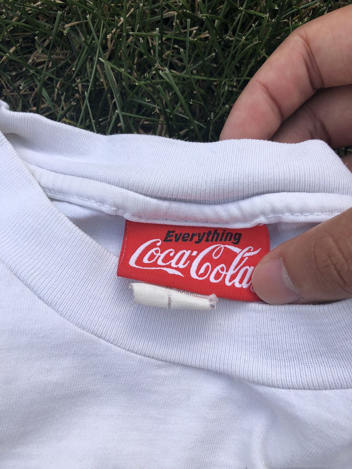 Coca Cola × Vintage Vintage Coca-Cola White Longsleeve Tee Size US M / EU 48-50 / 2 - 3 Thumbnail